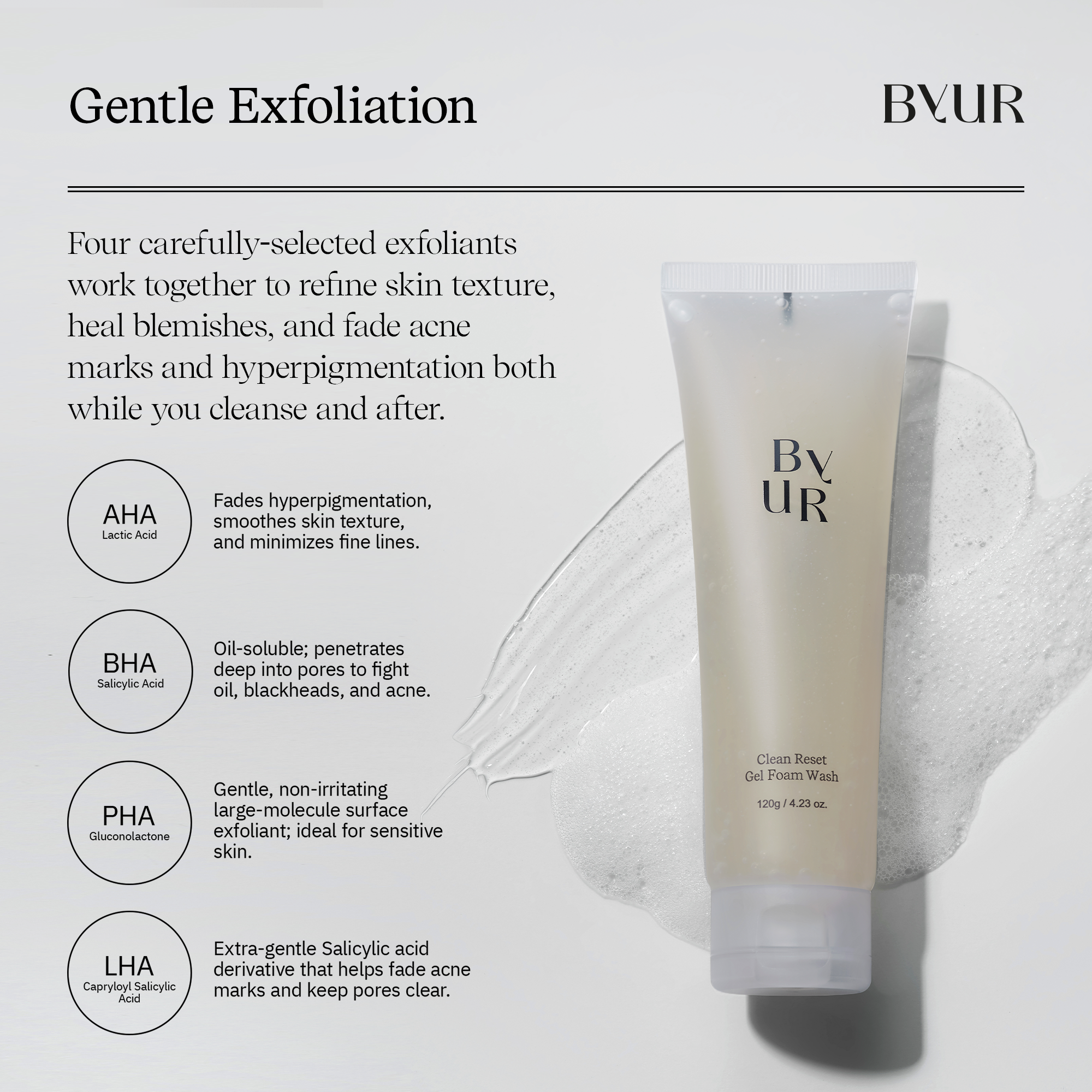 ByUR Clean Reset Gel Foam Wash