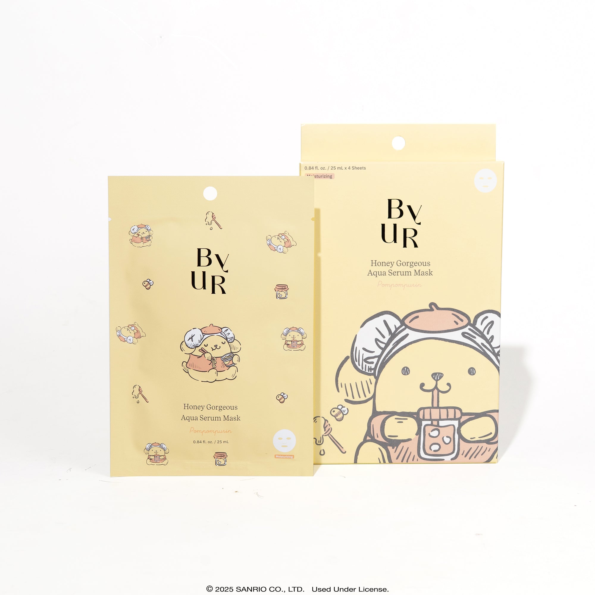 ByUR Honey Gorgeous Aqua Serum Mask [Sanrio K-Spa Edition - Pompompurin™]