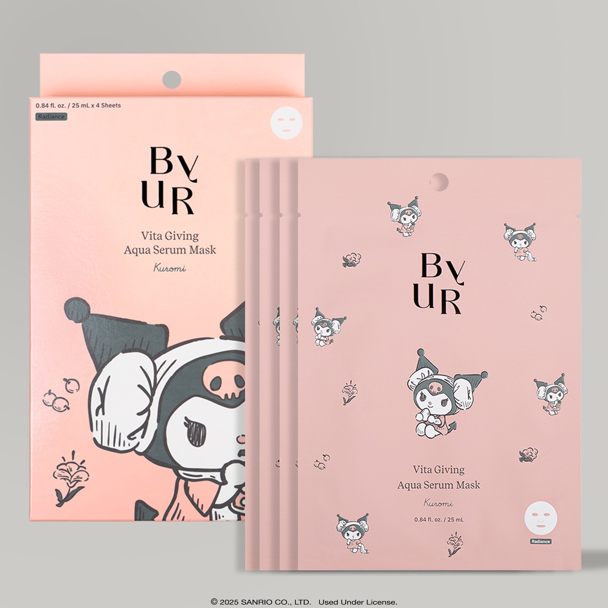 ByUR Vita Giving Aqua Serum Mask [Sanrio K-Spa Edition - Kuromi™]