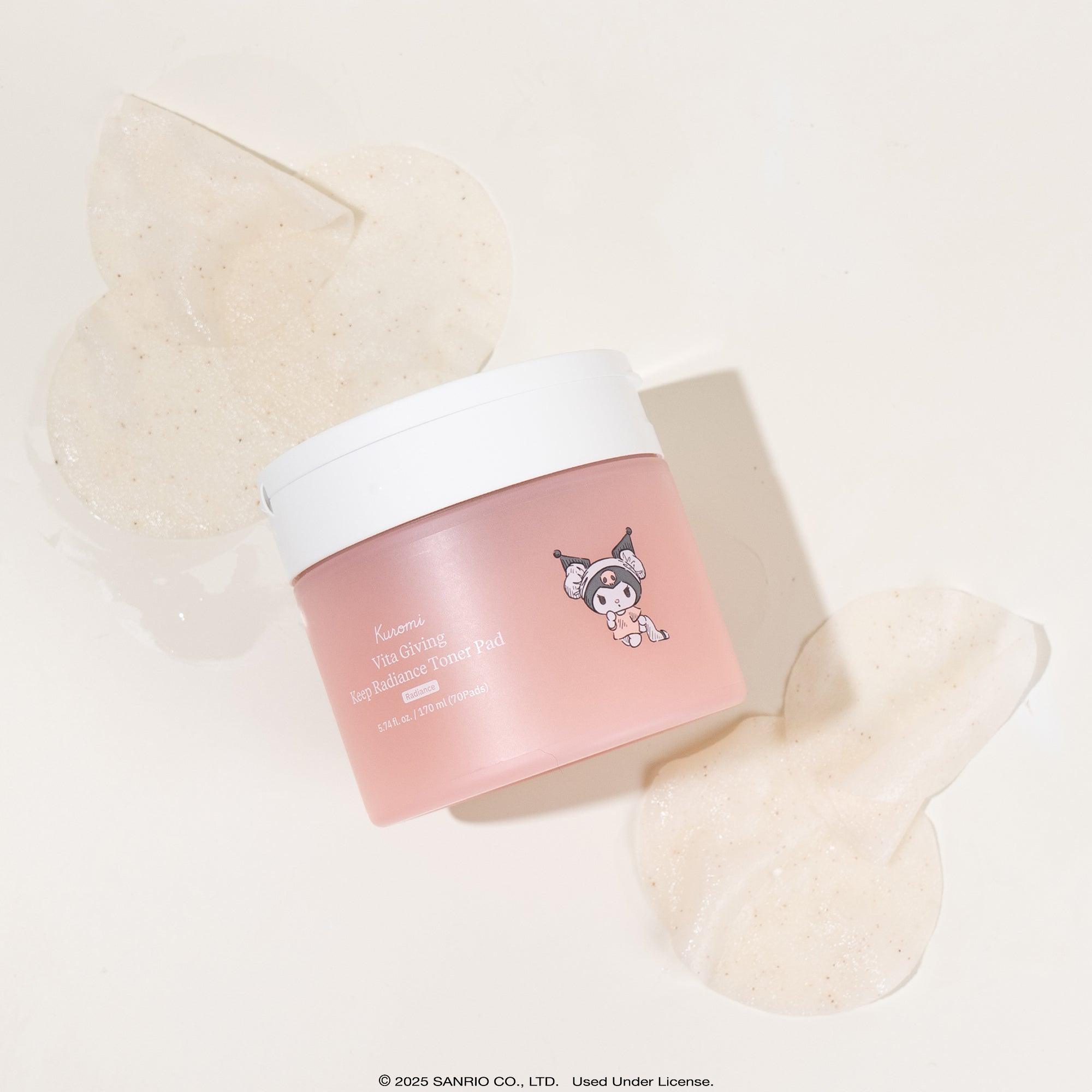 ByUR Vita Giving Keep Radiance Toner Pad [Sanrio K-Spa Edition - Kuromi™]