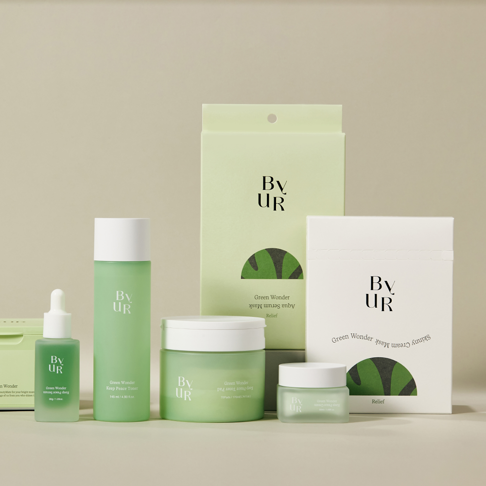 ByUR Green Wonder Daily Aqua Serum Mask (30 Sheets)