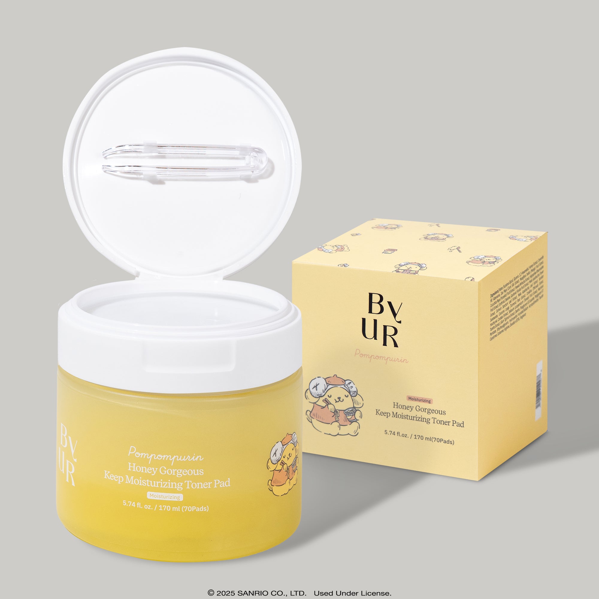 メイローズ パヒュームパウダー ByUR Honey Gorgeous Keep Moisturizing Toner Pad [Sanrio K-Spa